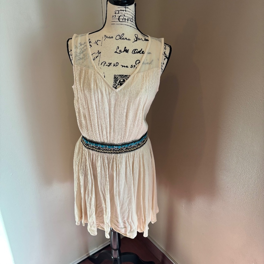 dina be beaded sleeveless dress